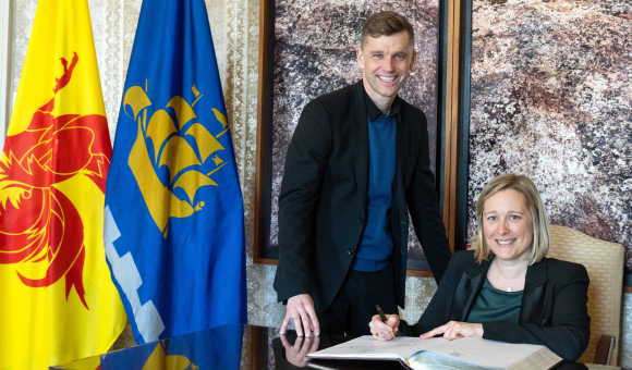 Rencontre avec M. Bruno Marchand, maire de la ville de Québec / © Ville de Québec - Sylvain Legaré